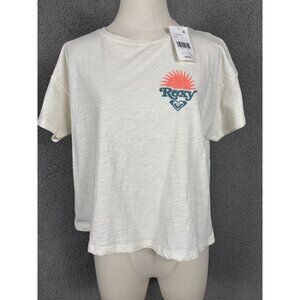 Roxy Women's Swell Seeker Oversized Short Sleeve T-Shirt Multicolor Small NWT's